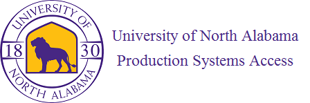 UNA Production Systems Sign In Page